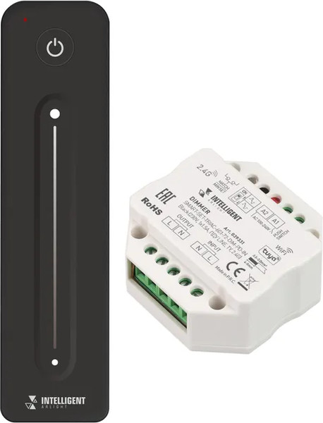 Изображение товара Умный диммер Arlight Intelligent SMART-SET-TRIAC-601-72-DIM-PD-IN Black / 039331