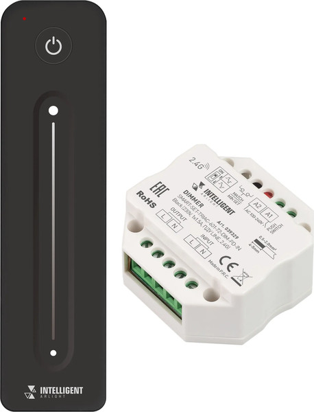 Изображение товара Диммер Arlight Intelligent SMART-SET-TRIAC-601-72-DIM-PD-IN Black / 039329