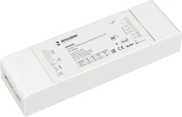 Изображение товара Диммер для светодиодной ленты Arlight Intelligent SMART-PWM-105-72-RGB-MIX-PD-SUF / 037343