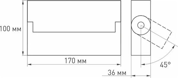 Изображение товара Спот Arlight SP-LOFT-SURFACE-S170-10W Day4000 WH 24deg / 026213