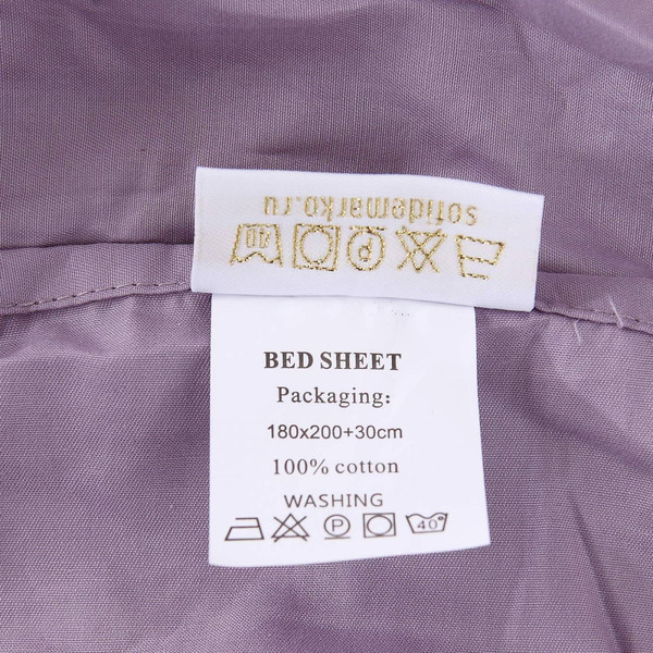 Изображение товара Простыня Sofi de Marko Марми 180x200x30 / Р-Пр3-(лил)-240x260 (лиловый)