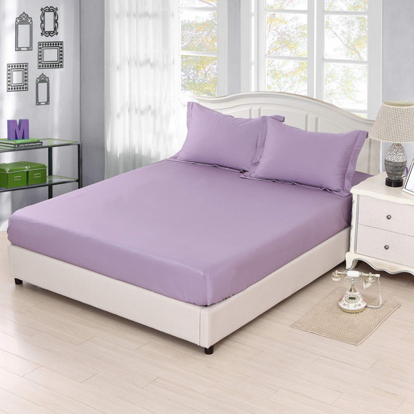 Изображение товара Простыня Sofi de Marko Марми 180x200x30 / Р-Пр3-(лил)-240x260 (лиловый)