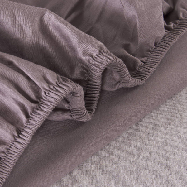 Изображение товара Простыня Sofi de Marko Марми 180x200x30 / Р-Пр5-(марсала)-240x260 (марсала)