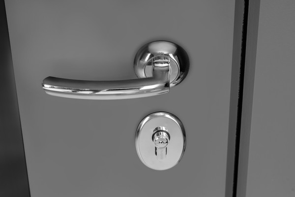 Изображение товара Входная дверь Guard MG60 МДФ/МДФ 87х205 левая (серый/белый ясень)