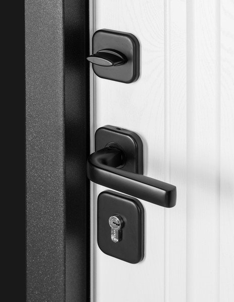 Изображение товара Входная дверь Guard MG75 МДФ/МДФ 87х205 левая (серый/белый ясень)