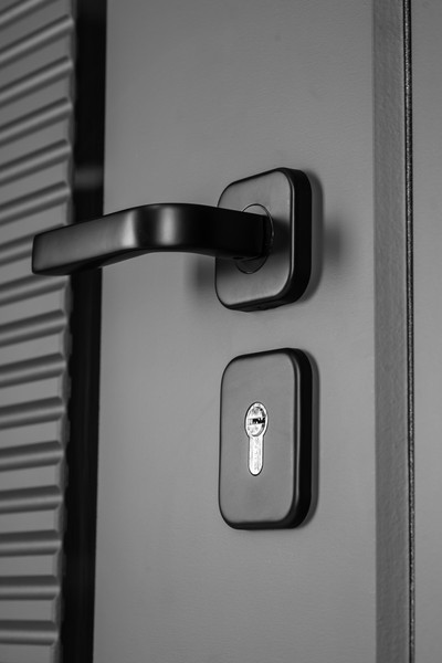 Изображение товара Входная дверь Guard MG75 МДФ/МДФ 87х205 левая (серый/белый ясень)