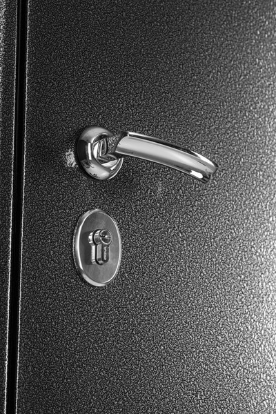 Изображение товара Входная дверь Guard Термо MG75 97х205 правая (черное серебро/серый)