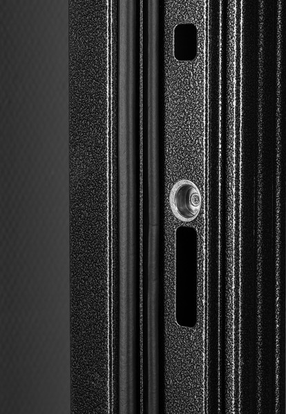 Изображение товара Входная дверь Guard Термо MG75 97х205 левая (черное серебро/серый)