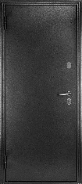 Изображение товара Входная дверь Guard Термо MG75 97х205 левая (черное серебро/серый)