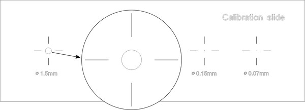 Изображение товара Калибровочный слайд Magus CS5 XY0.01/0.07/0.15/0.6/1.5 / 82241