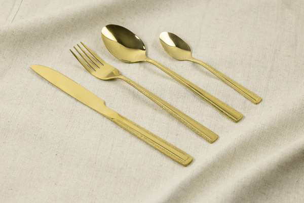 Изображение товара Набор столовых приборов Sundays Home Titanium Double Edge (24пр)