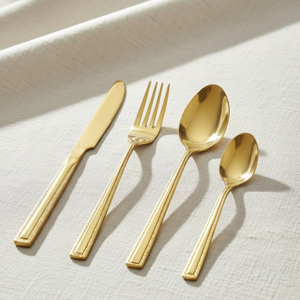 Изображение товара Набор столовых приборов Sundays Home Titanium Double Edge (24пр)
