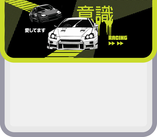 Изображение товара Папка для тетрадей ArtSpace Racing / ПТ-45О0005