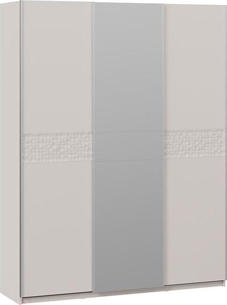 Изображение товара Шкаф-купе ТриЯ Оскар Скания Т2 1800 / 268717 (ручка серебро/кашемир/кашемир/кашемир сатин)