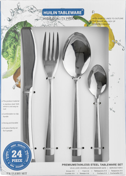 Изображение товара Набор столовых приборов Sundays Home S64701 (24пр)
