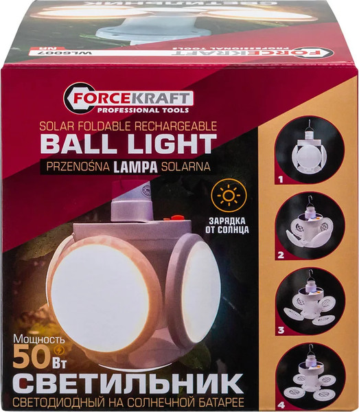 Изображение товара Фонарь ForceKraft FK-WL6007 NR (65618)