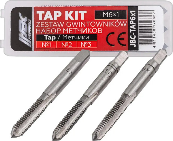 Изображение товара Набор метчиков JBC TAP6x1 (64886), (3шт)