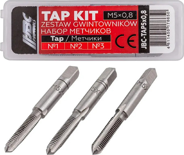 Изображение товара Набор метчиков JBC TAP5x0.8 (64880), (3шт)