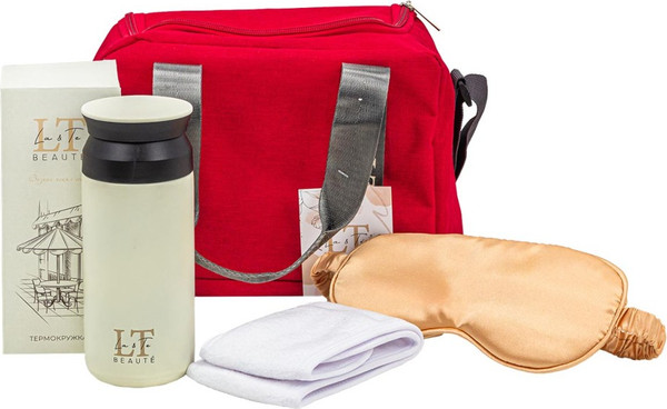 Изображение товара Подарочный набор La and Te beaute Термосумка+Термокружка+Маска для сна+Повязка / LT-26Bag