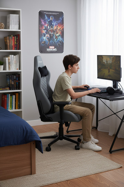 Изображение товара Кресло геймерское Arvento Titan (серый)