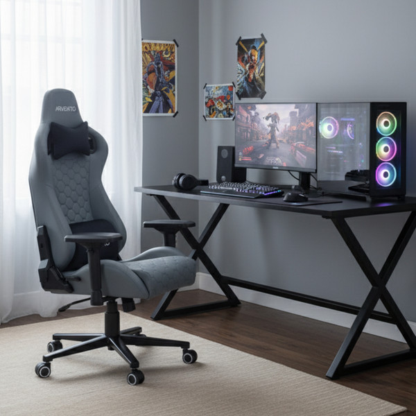 Изображение товара Кресло геймерское Arvento Titan (серый)