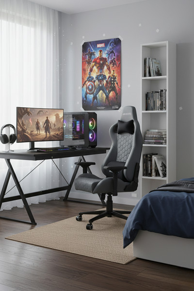 Изображение товара Кресло геймерское Arvento Titan (серый)