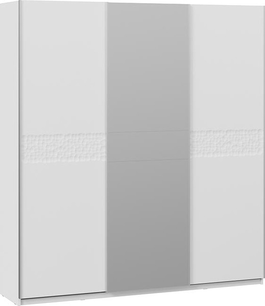 Изображение товара Шкаф-купе ТриЯ Оскар Скания Т2 2100 / 268774 (ручка серебро/белый снег/белый снег/белый матовый)