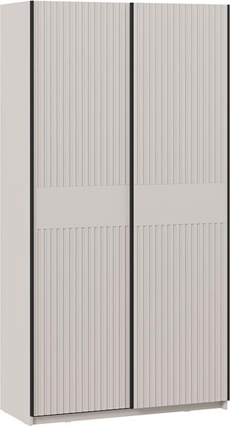 Изображение товара Шкаф-купе ТриЯ Оскар Хилтон Т2 1200 / 271025 (ручка черная/кашемир/кашемир сатин)