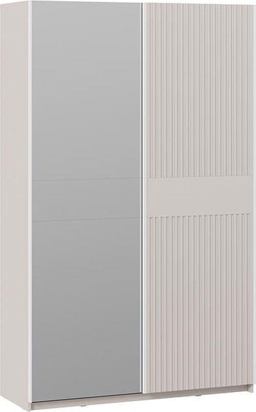 Изображение товара Шкаф-купе ТриЯ Оскар Хилтон Т2 1400 / 271064 (ручка белая/кашемир/кашемир сатин)