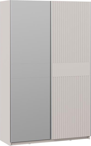 Изображение товара Шкаф-купе ТриЯ Оскар Хилтон Т2 1400 / 271069 (ручка серебро/кашемир/кашемир сатин)