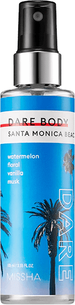 Изображение товара Спрей для тела Missha Парфюмированный Dare Body Mist Santa Monica Beach (105мл)