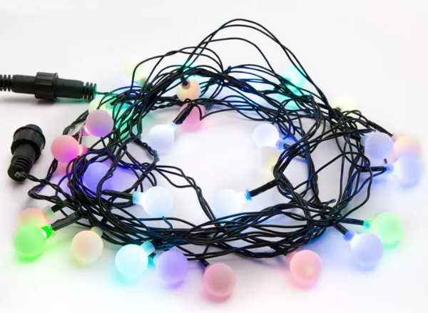 Изображение товара Светодиодная гирлянда Neon-Night Шарики 303-540 (5м, мультиколор)