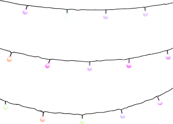 Изображение товара Светодиодная гирлянда Neon-Night Шарики 303-550 (5м, мультиколор)