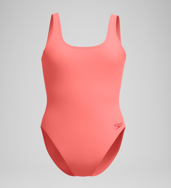 Изображение товара Купальник для плавания Speedo Textured Belted Deep 8-00387417926 (р.32, коралловый)