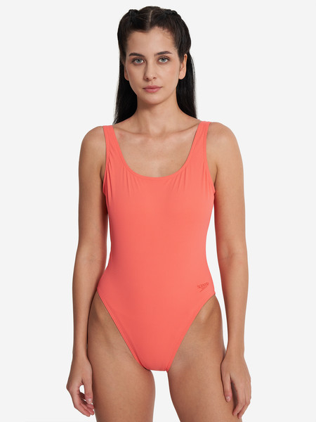 Изображение товара Купальник для плавания Speedo Textured Belted Deep 8-00387417926 (р.34, коралловый)