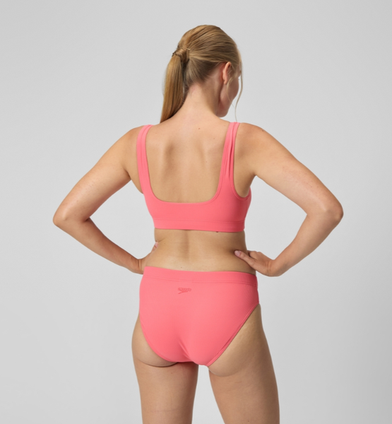 Изображение товара Купальник для плавания Speedo Textured Deep U-Back Bikinis 8-00387517926 (р.30, коралловый)