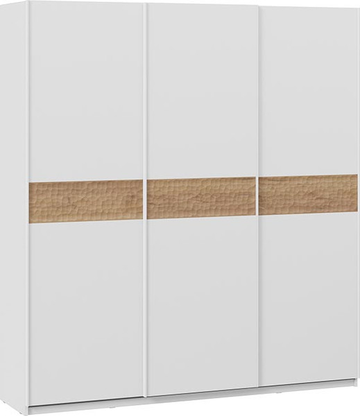 Изображение товара Шкаф-купе ТриЯ Оскар Скания Т2 2100 / 268734 (ручка белая/белый снег/белый снег/дуб тортугга)