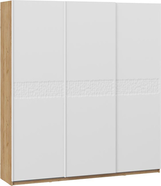 Изображение товара Шкаф-купе ТриЯ Оскар Скания Т2 2100 / 268735 (ручка белая/дуб крафт золотой/белый снег/белый матовый)