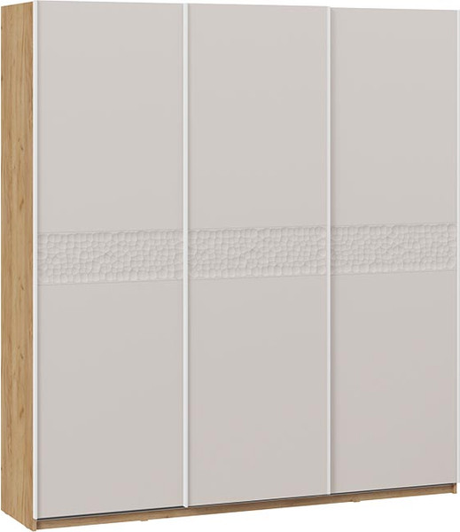 Изображение товара Шкаф-купе ТриЯ Оскар Скания Т2 2100 / 268738 (ручка белая/дуб крафт золотой/кашемир/кашемир сатин)