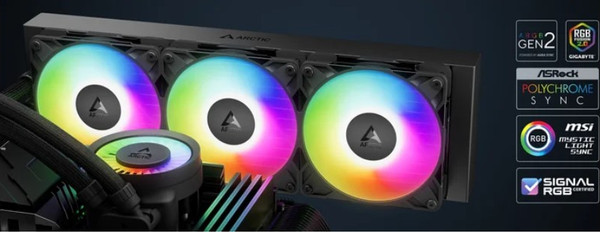 Изображение товара Кулер для процессора Arctic Cooling Liquid Freezer III Pro 360 A-RGB Black (ACFRE00184A)