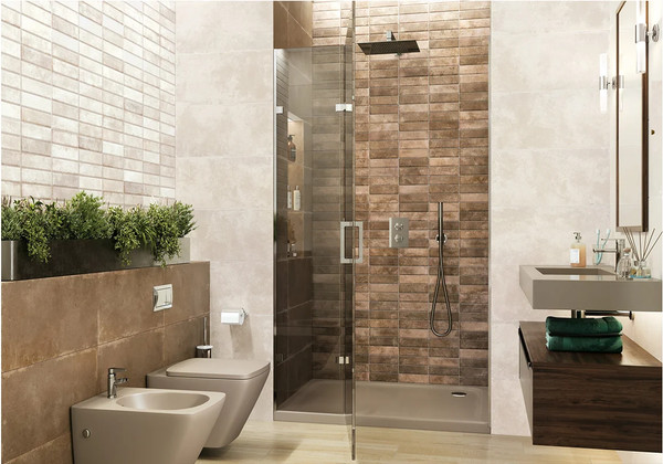 Изображение товара Плитка NewTrend Elbrus Brick Marron WT36ELR31 (300x600)