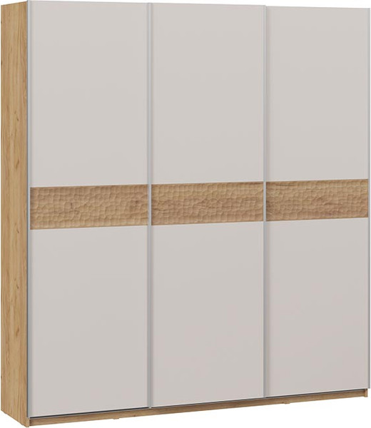 Изображение товара Шкаф-купе ТриЯ Оскар Скания Т2 2100 / 268745 (ручка серебро/дуб крафт золотой/кашемир/дуб тортугга)