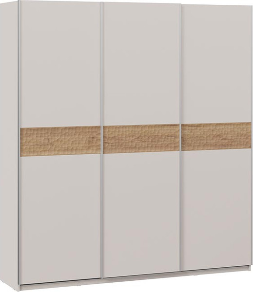 Изображение товара Шкаф-купе ТриЯ Оскар Скания Т2 2100 / 268749 (ручка серебро/кашемир/кашемир/дуб тортугга)