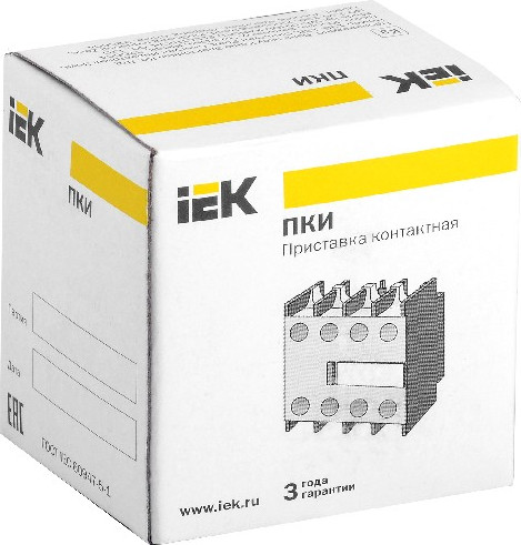 Изображение товара Приставка контактная IEK KPK10-13