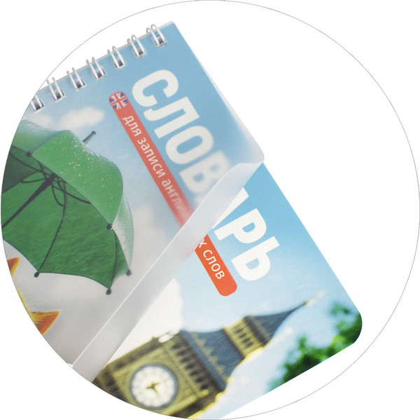 Изображение товара Тетрадь предметная Феникс+ Для записи иностранных слов. Котенок у Биг-Бена / 70540