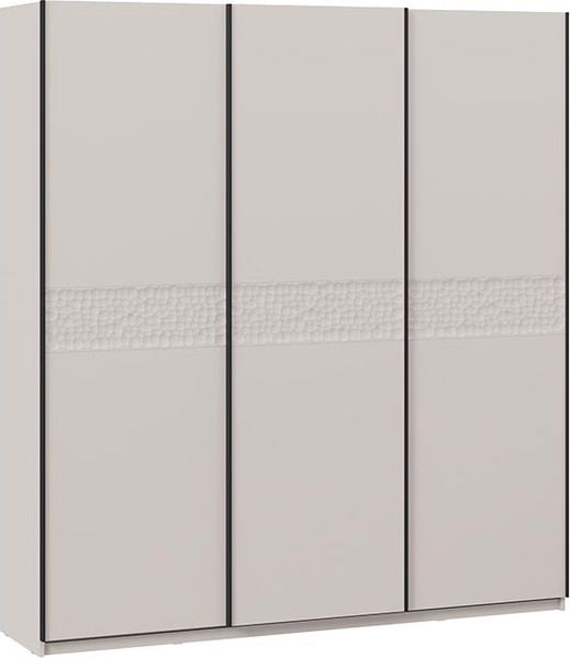 Изображение товара Шкаф-купе ТриЯ Оскар Скания Т2 2100 / 268762 (ручка черная/кашемир/кашемир/кашемир сатин)