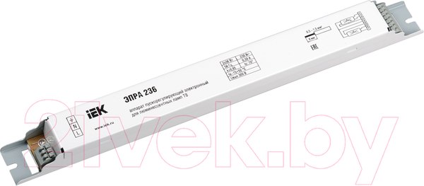 Изображение товара Дроссель для ламп (ЭПРА) IEK LLV236D-EBFL-2-36