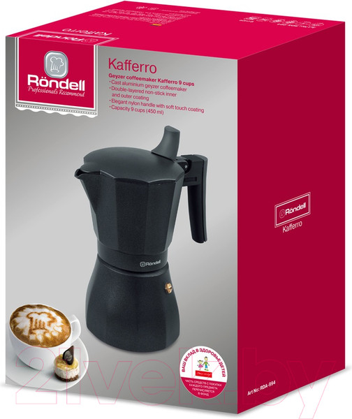 Изображение товара Гейзерная кофеварка Rondell RDA-994