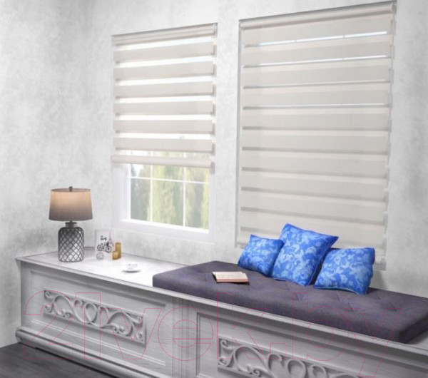 Изображение товара Рулонная штора Lm Decor Грация ДН LB 10-01 85x160 (белый)