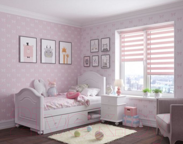 Изображение товара Рулонная штора Lm Decor Грация ДН LB 10-05 43x160 (розовый)